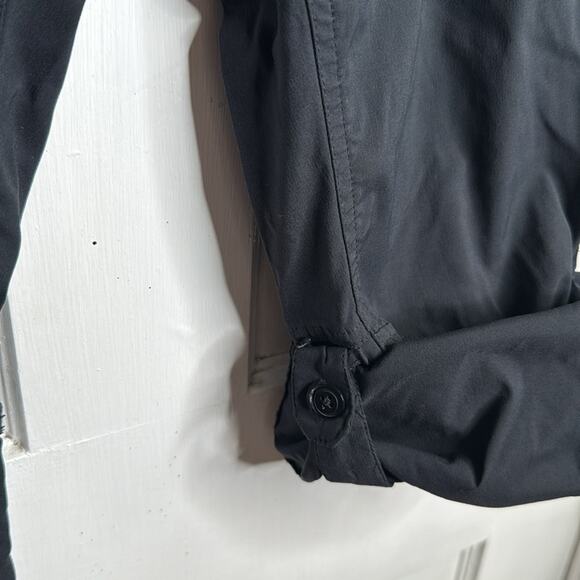 REI Sahara Roll-Up Pants in Black W1668 Sz 8 - Picture 4 of 9